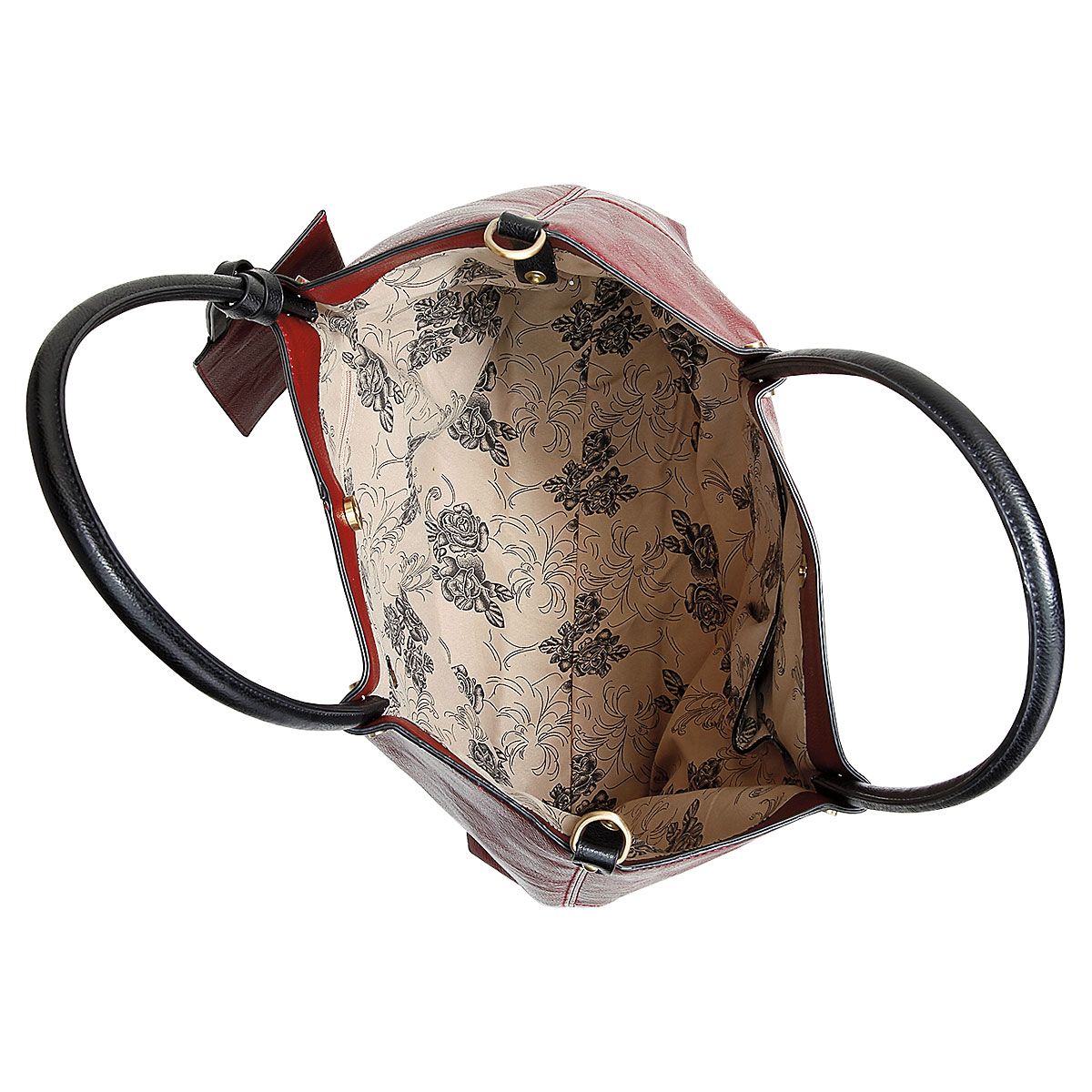 Embossed Vegan Leather Vanity Bag