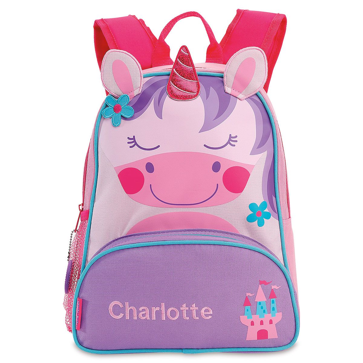 unicorn backpack pink