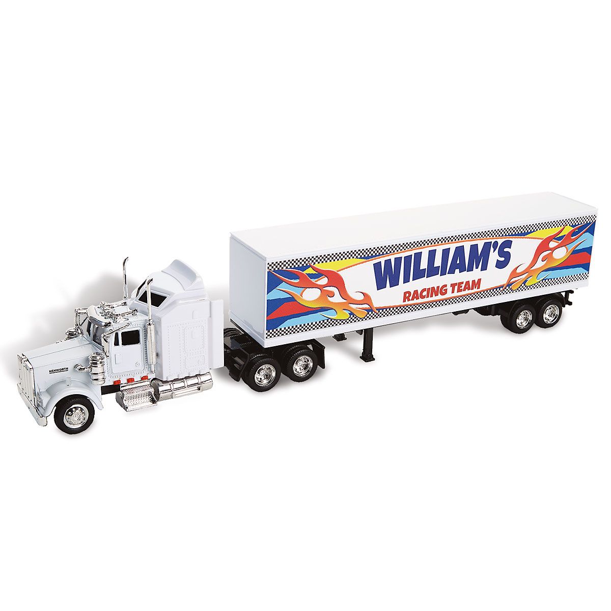 personalized diecast trucks