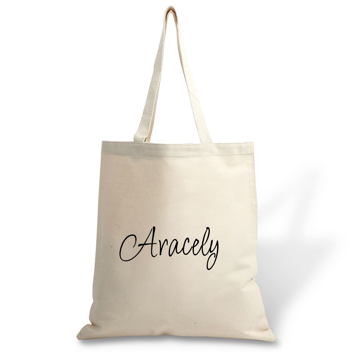 Personalized First Name Canvas Tote