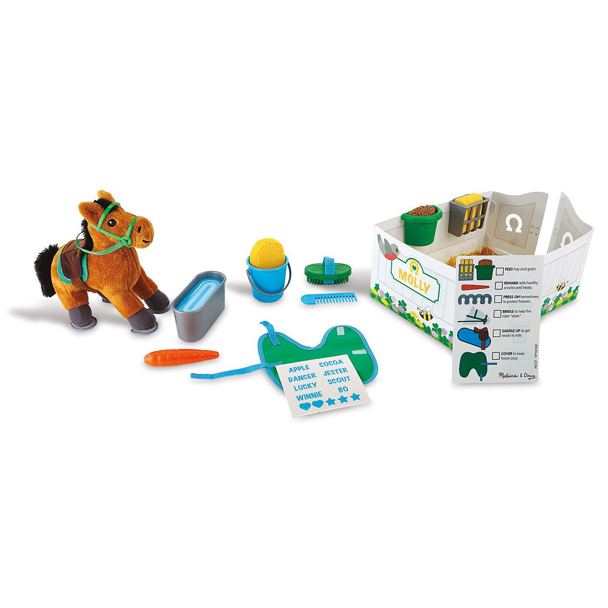 horse care playset