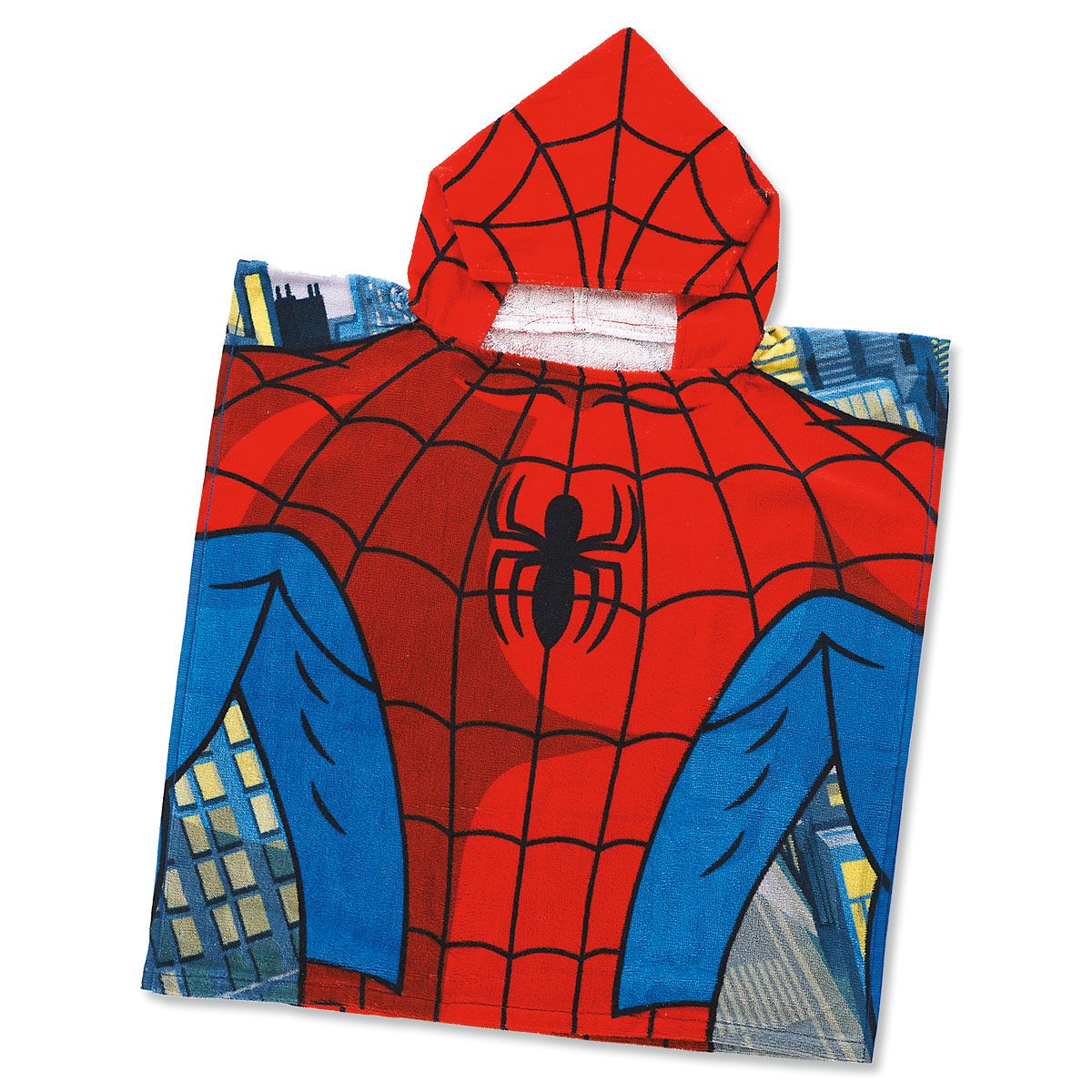 spiderman poncho towel