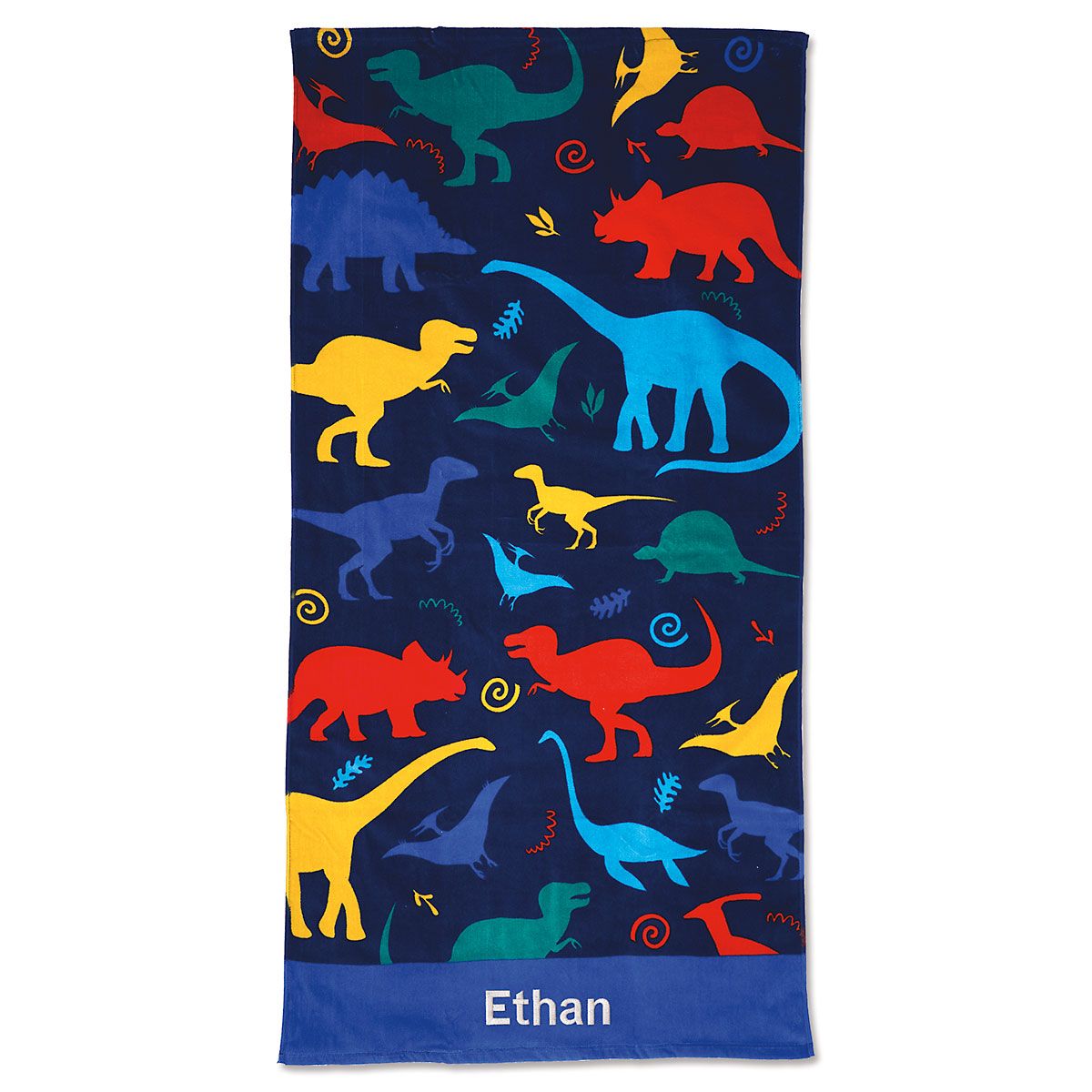 dinosaur beach towel