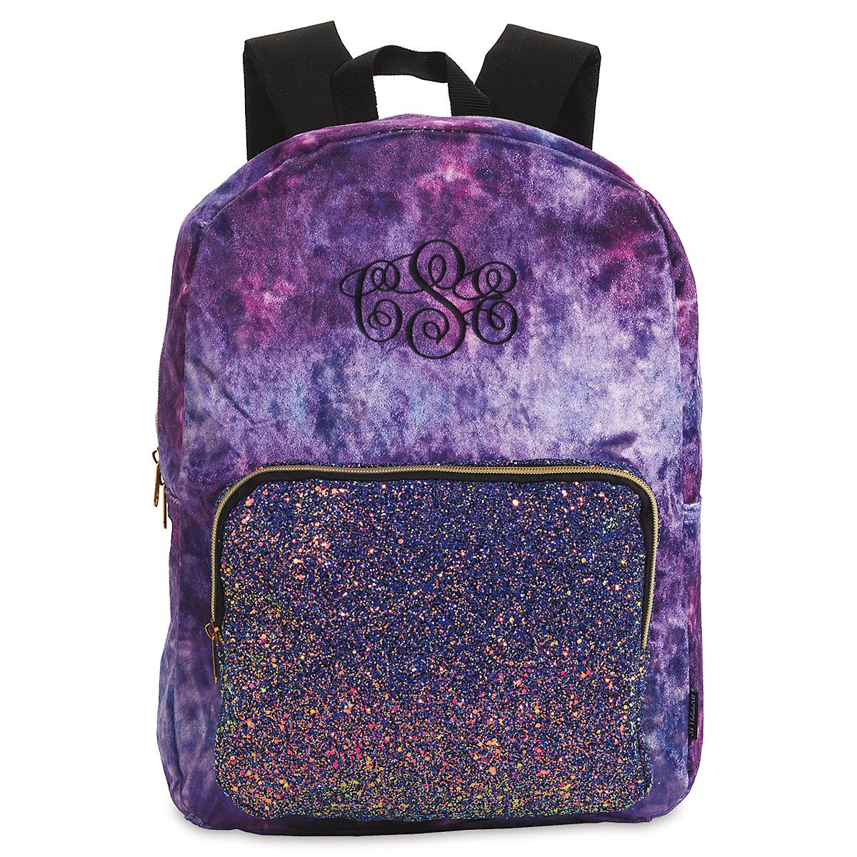 personalized glitter backpack