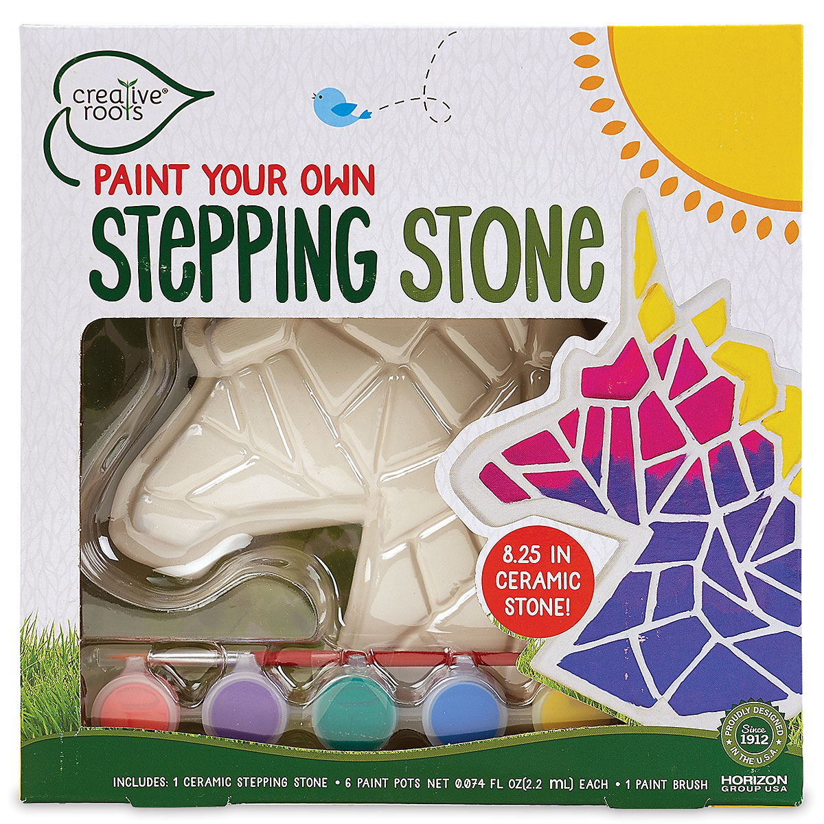 Paint Your Own Unicorn Stepping Stone Kit