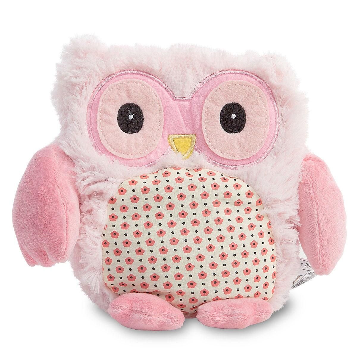 warm and cozy heatable owl