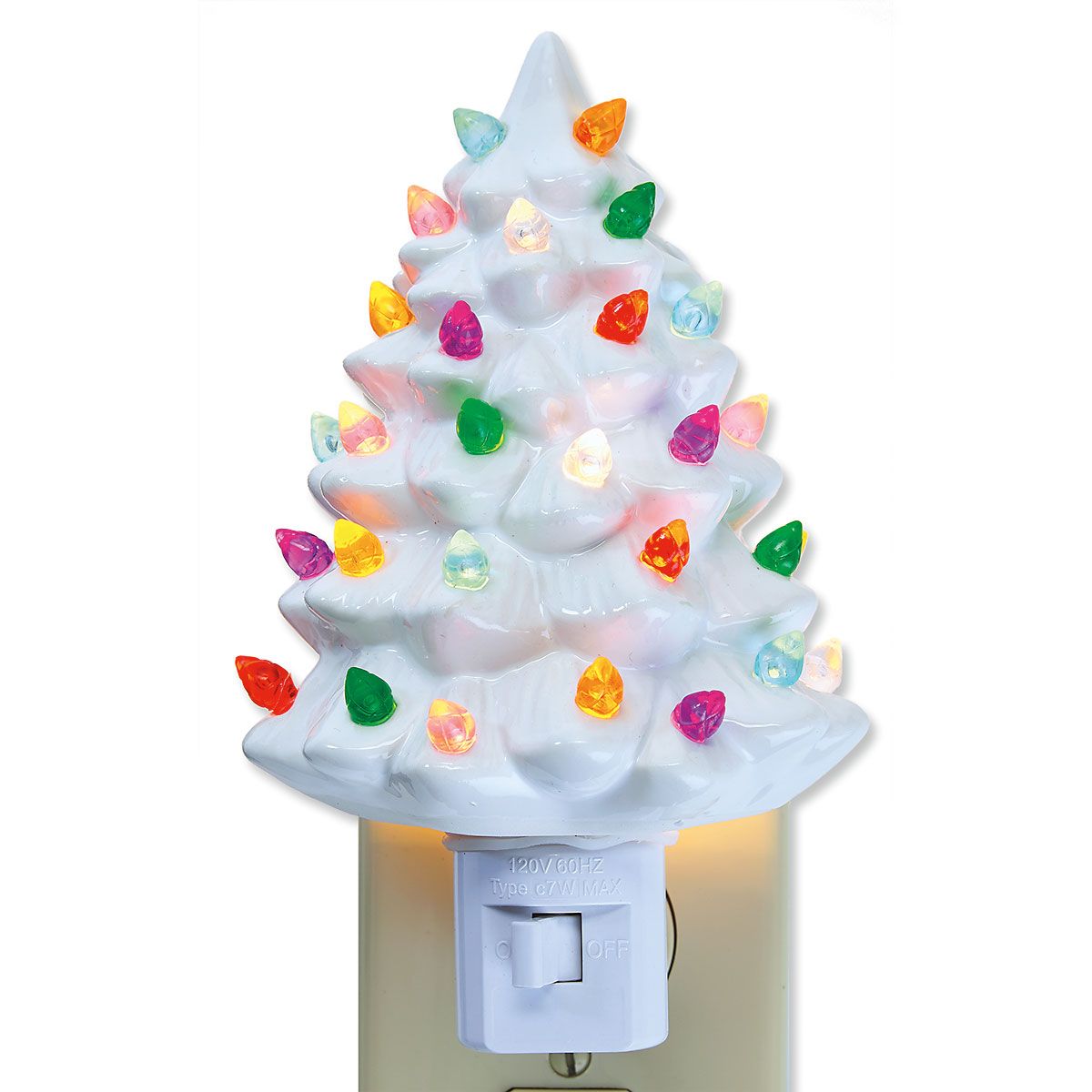 Christmas Tree Night Light | Lillian Vernon