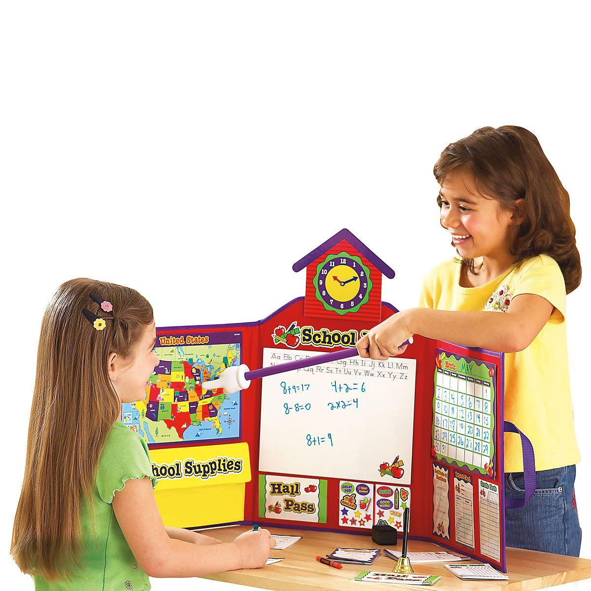 pretend and play school set