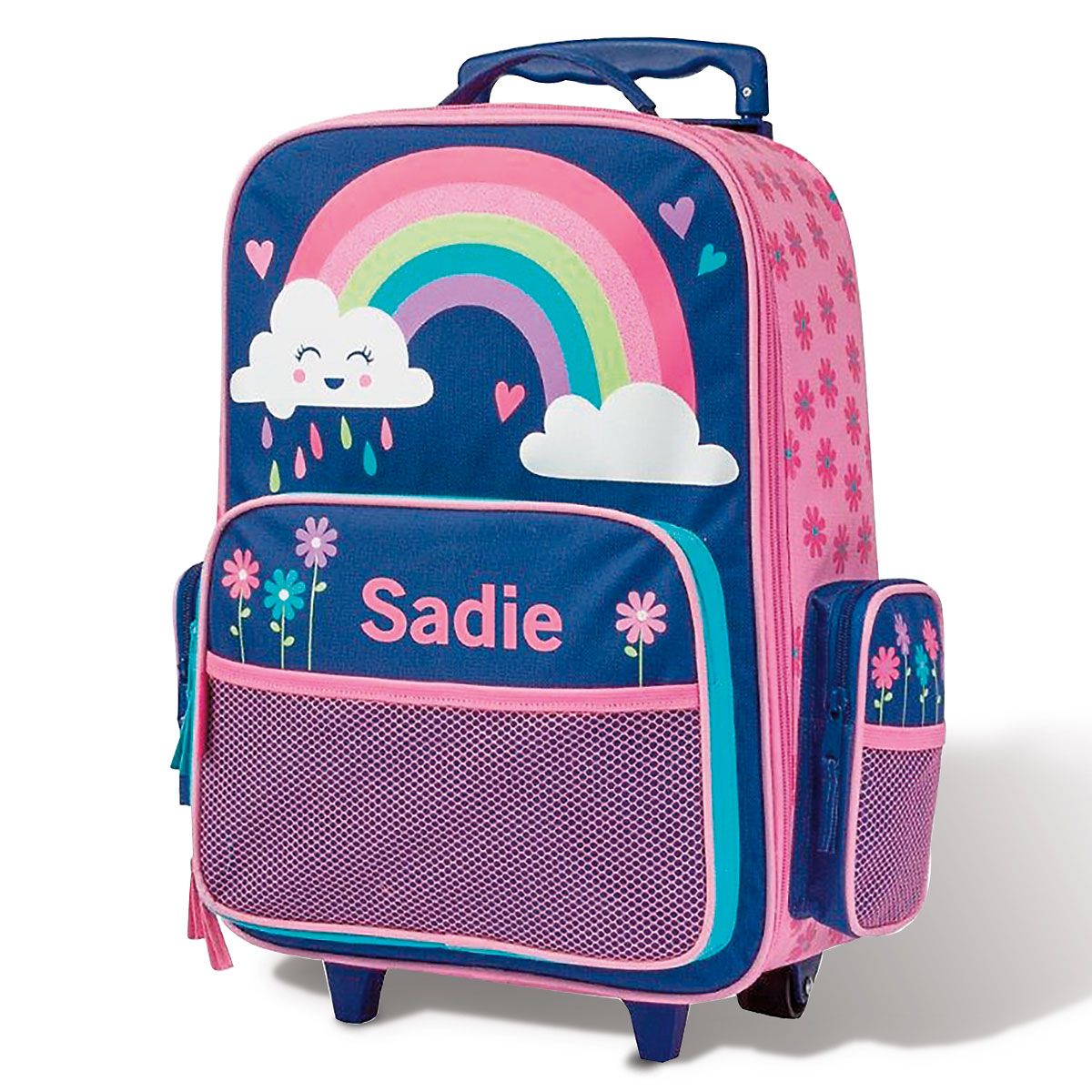 Kids Personalized Rainbow Carry-on Luggage | Lillian Vernon