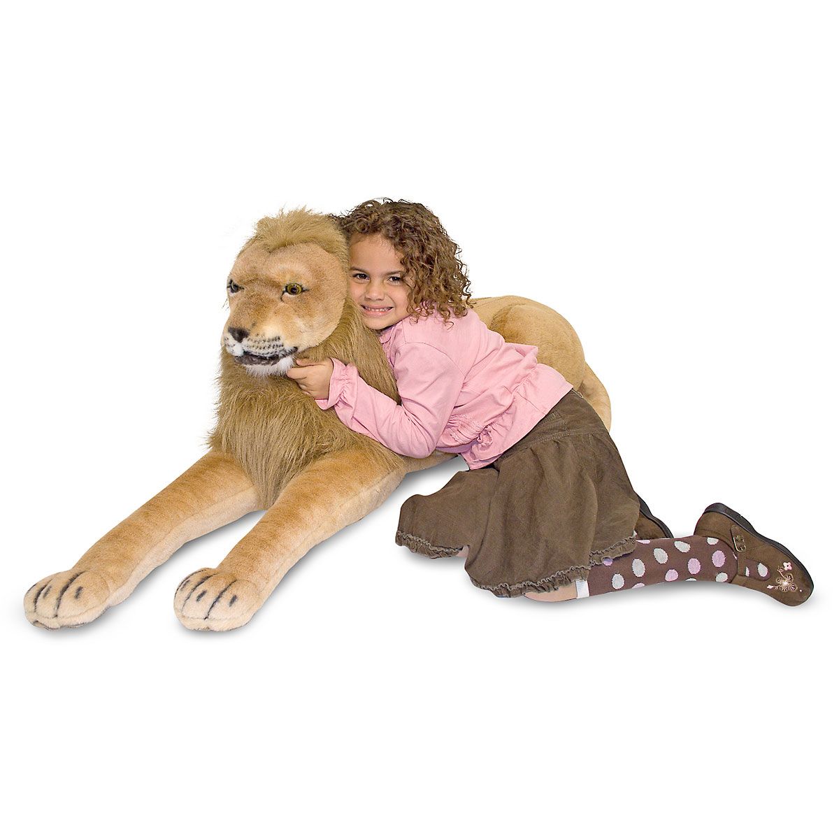 melissa and doug lion plush