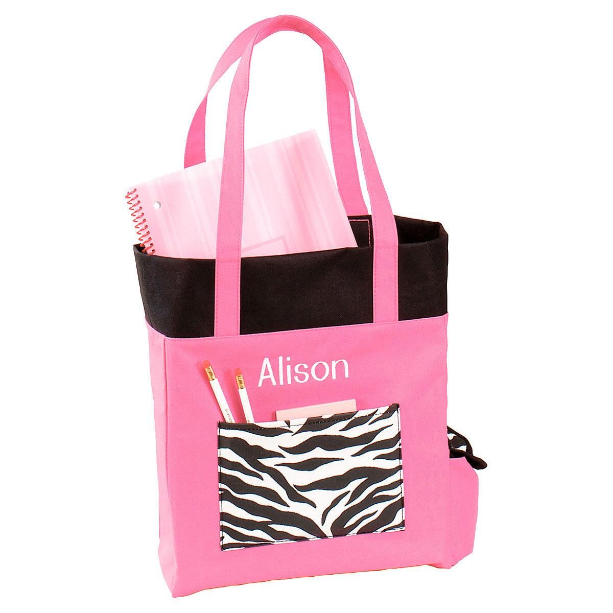 Zebra Print Tote Bag | Lillian Vernon