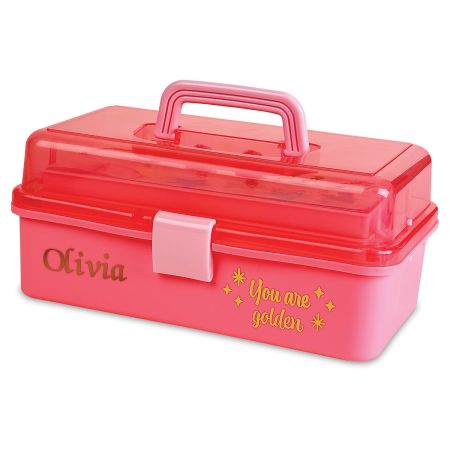 Personalized Makeup Storage Set | Lillian Vernon