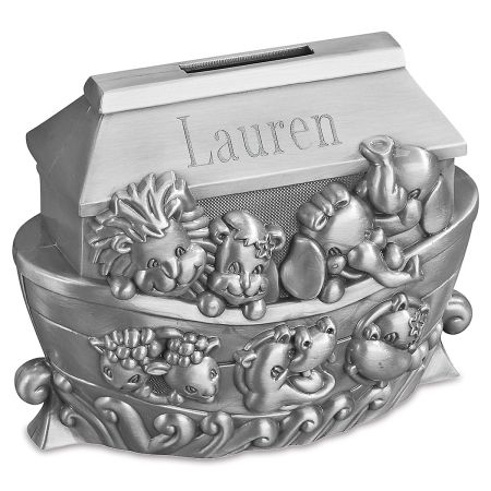 Noah's Ark Personalized Bank | Lillian Vernon