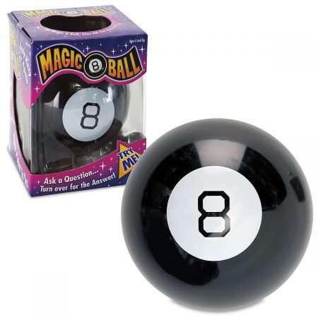 new MAGIC 8 BALL full Size classic billiard pool desk toy black by Mattel  30188