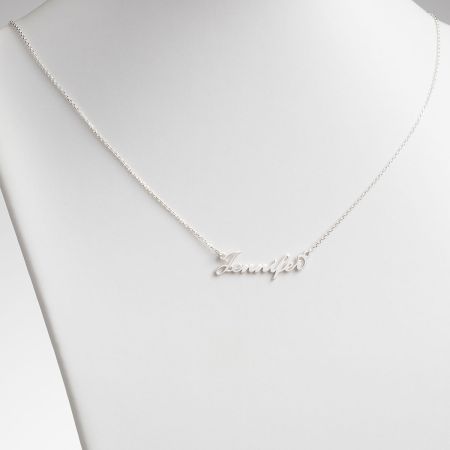 Petite name necklace store