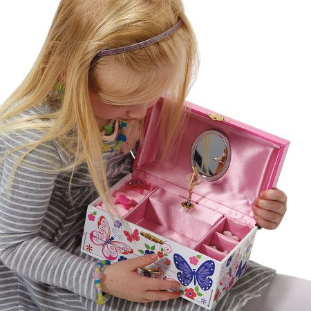 Personalized Floral Music Box | Lillian Vernon