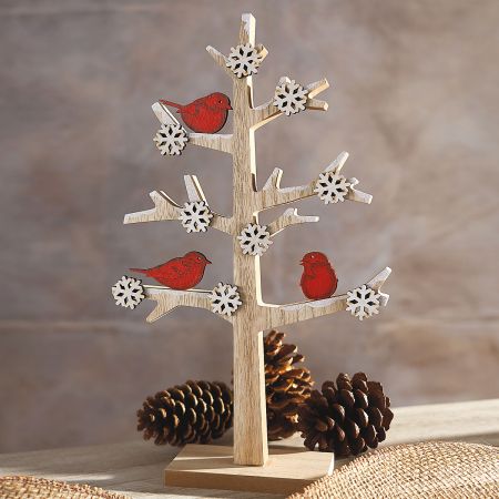 Cardinal Tree Decoration Lillian Vernon