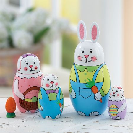 Bunny Nesting Dolls Lillian Vernon