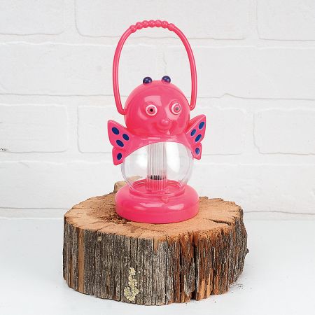 ライト・ランタン NODEL Butterfly Lantern Stand allen + roth 4.17-in x 11.58-in Blue Metal Solar Outdoor