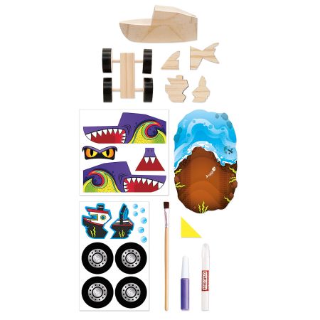 Buildeez! ™ Chomper Monster Shark | Lillian Vernon