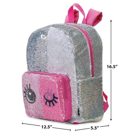 Sequins Backpack with Magic Reveal Feature Lillian Vernon