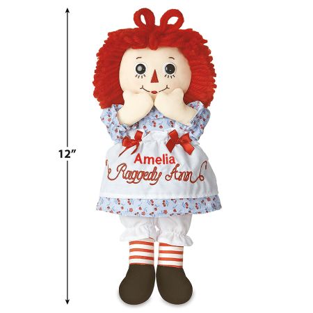 Raggedy Ann Personalized Doll | Lillian Vernon