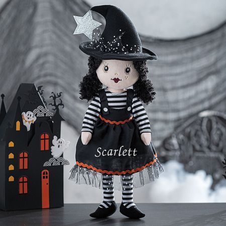 Matilda the Witch Personalized Rag Doll | Lillian Vernon