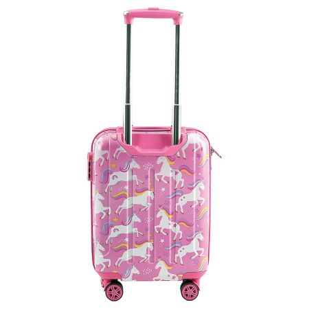 Unicorn Personalized Hard Shell Rolling Luggage for Kids