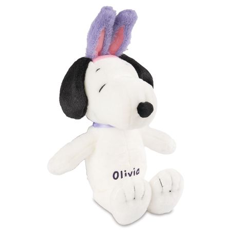 Easter Plush Personalized Snoopy™ | Lillian Vernon