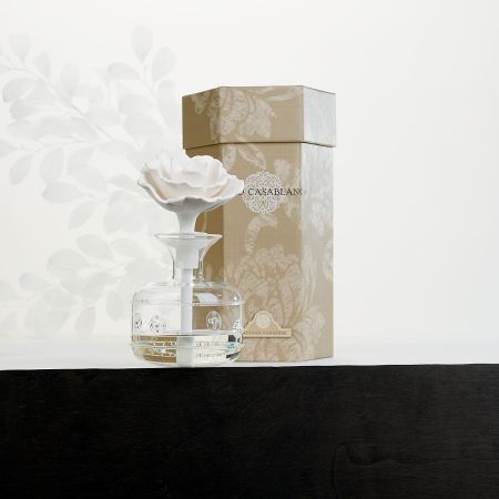 Tahitian Gardenia Grand Casablanca Porcelain Diffuser | Lillian Vernon