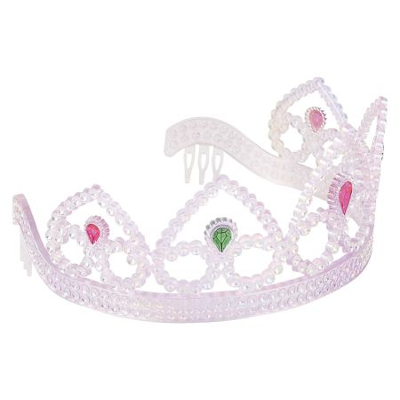 Pearly Tiarra with Stones | Lillian Vernon