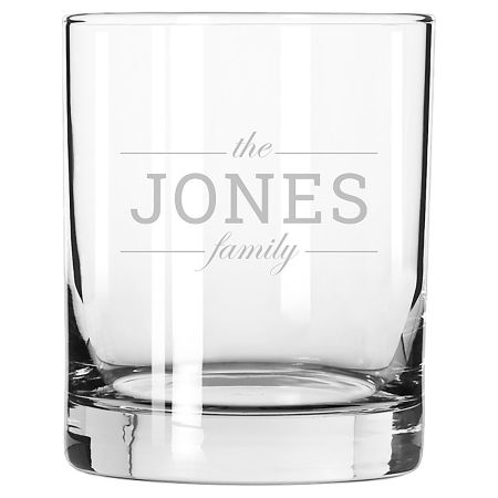 Double Old Fashion Glass | Lillian Vernon