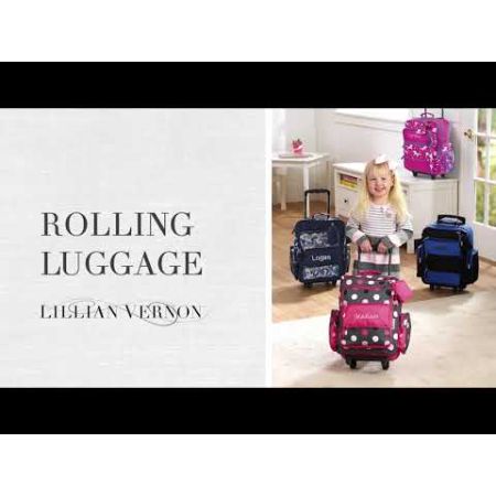 Unicorn Personalized Rolling Luggage Lillian Vernon