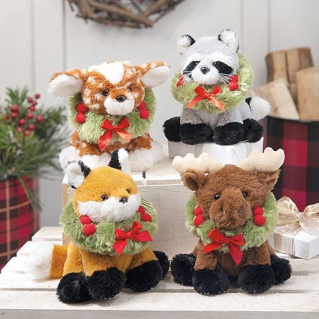 Fox Woodland Yuletide Wreath Animal | Lillian Vernon