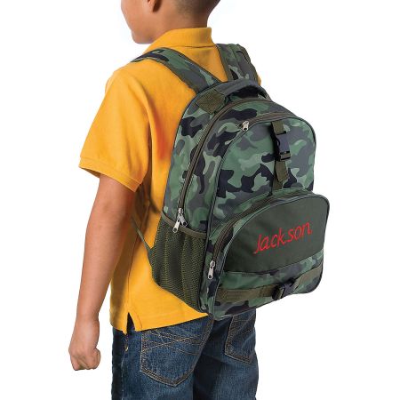 Camo Personalized Backpack by Stephen Joseph® | Lillian Vernon