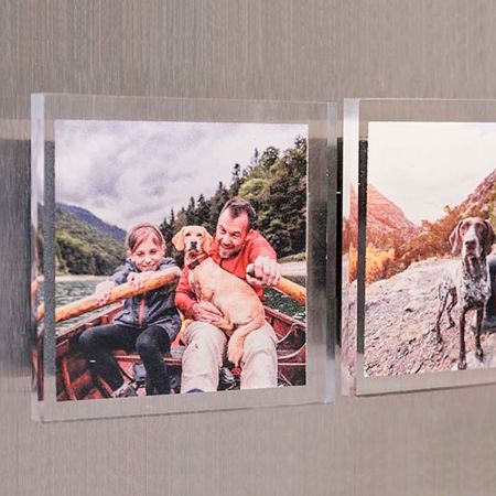 伶 mini square photo Acrylic 2x2 Photo MiniMagnet | Lillian Vernon