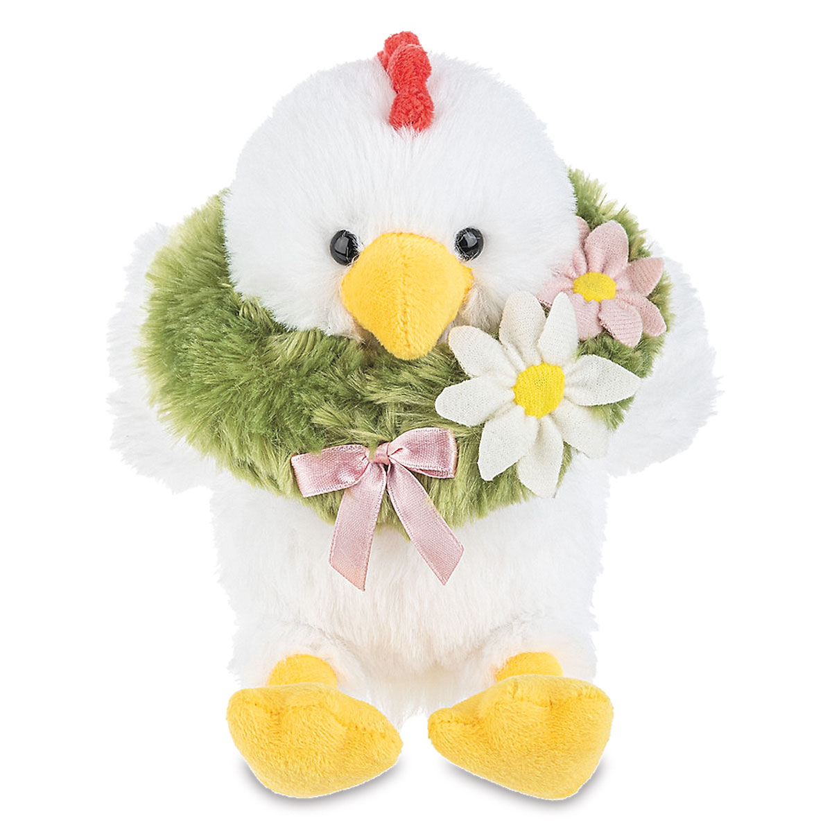 Chicken Springtime Wreath Animal Pal | Lillian Vernon