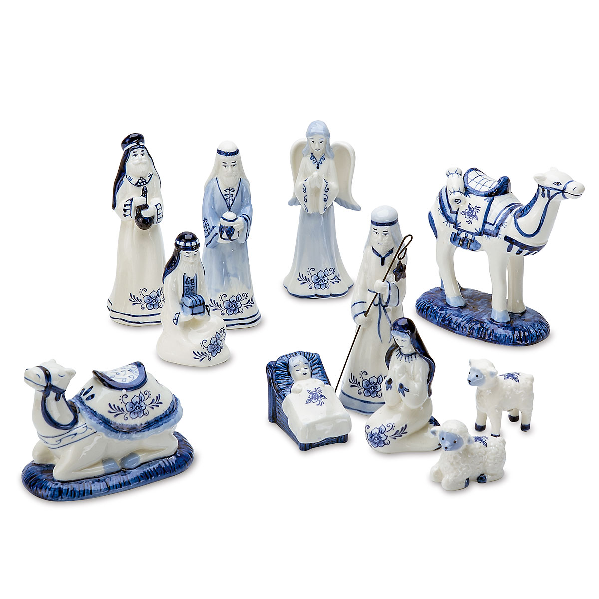 Porcelain Nativity Set | Lillian Vernon