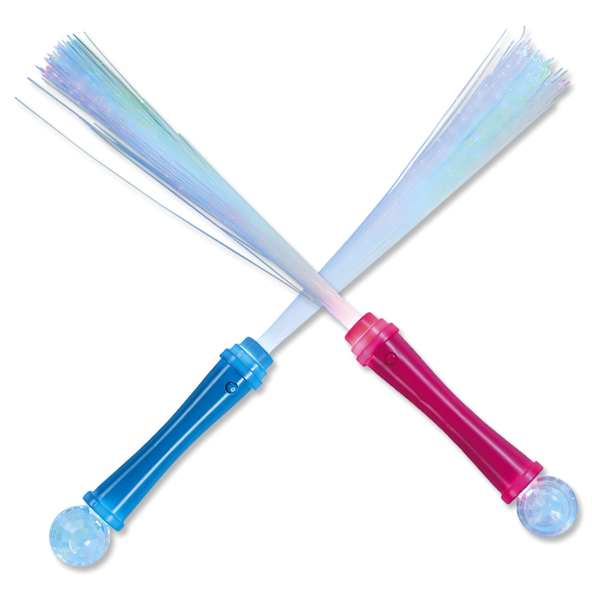 LED Strobing Fiber Optic Wand - BOGO | Lillian Vernon