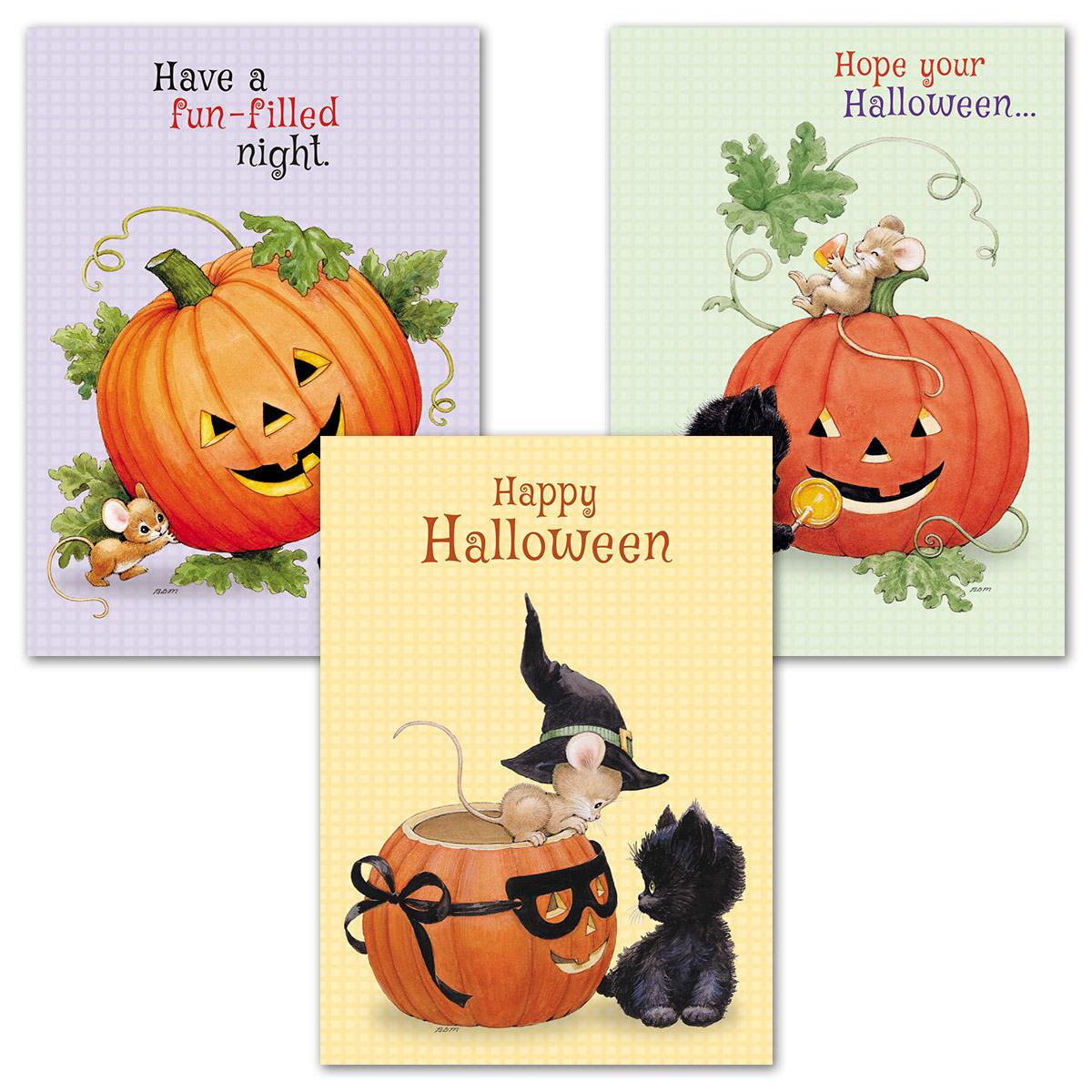 Morehead Kitties Halloween Cards Lillian Vernon