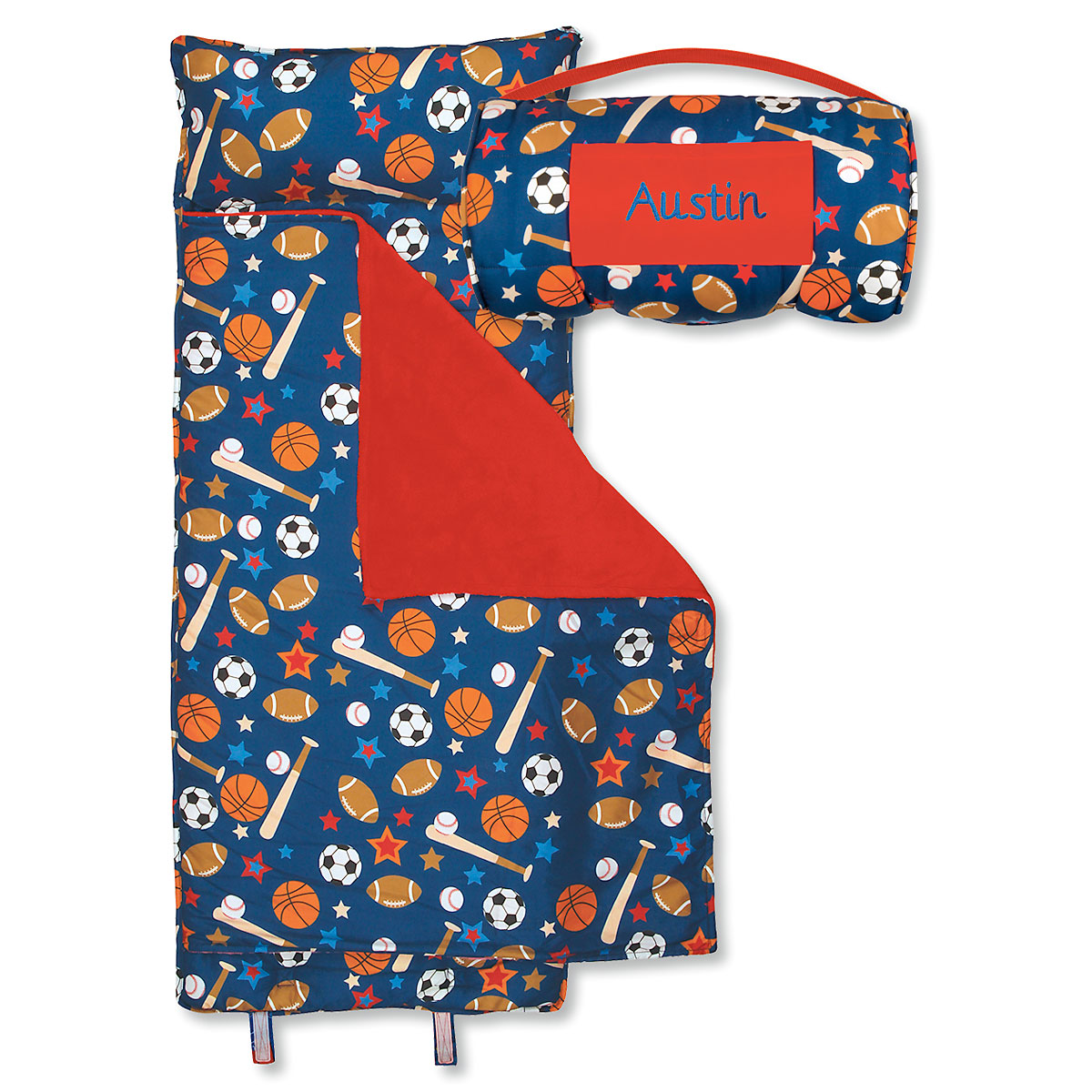 All-Over Sports Print Nap Mat by Stephen Joseph® | Lillian Vernon