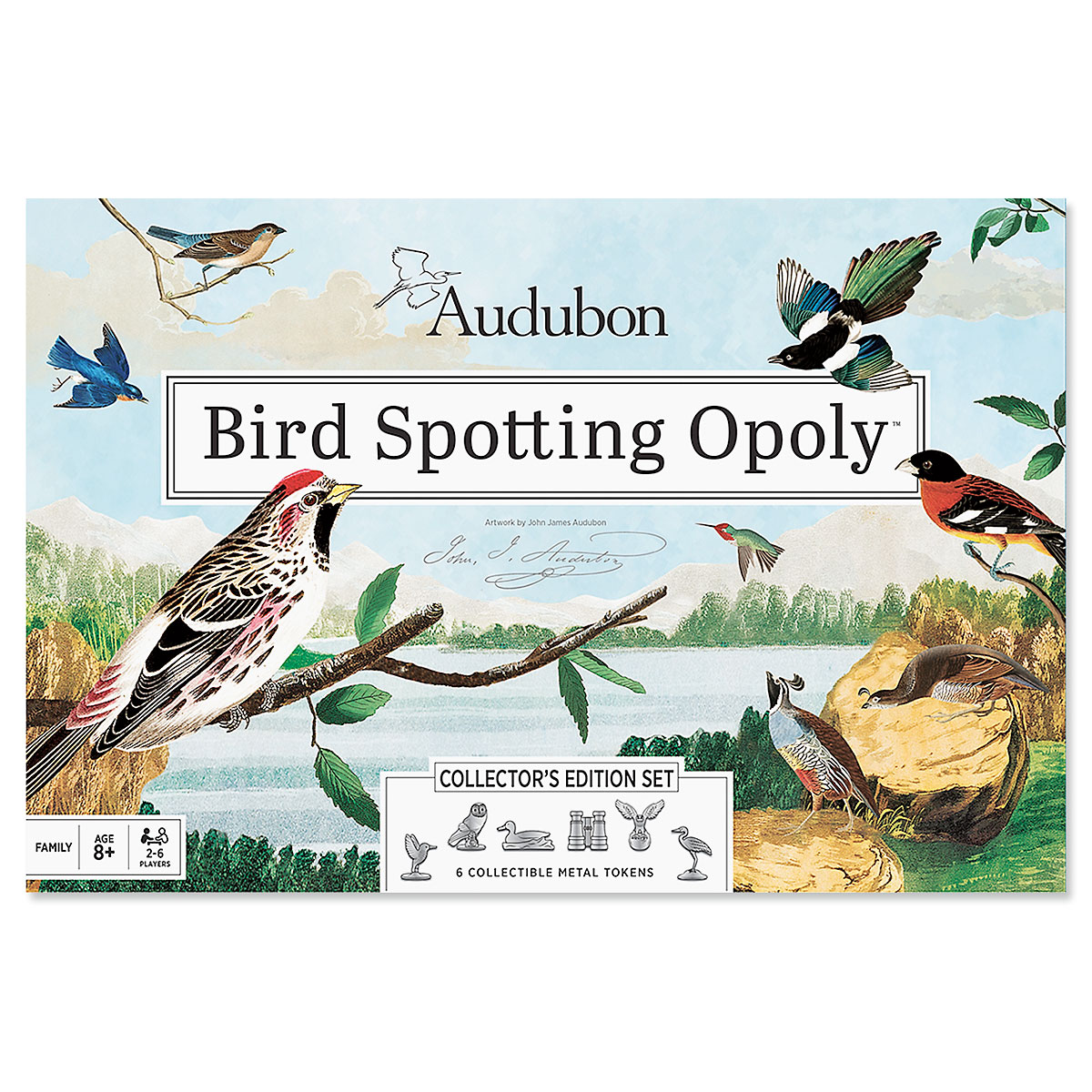 Audubon Bird Spotting Opoly Board Game | Lillian Vernon