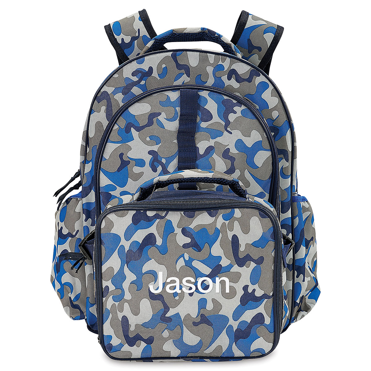 Camo Backpack and Lunchbox for Boys Back to School