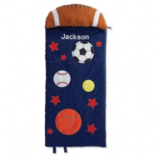 Personalized Kids&rsquo; sleeping bags and nap mats