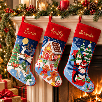Buy Early & Save 30% on Needlepoint Stockings Buy Early & Save 30% on Needlepoint Stockings