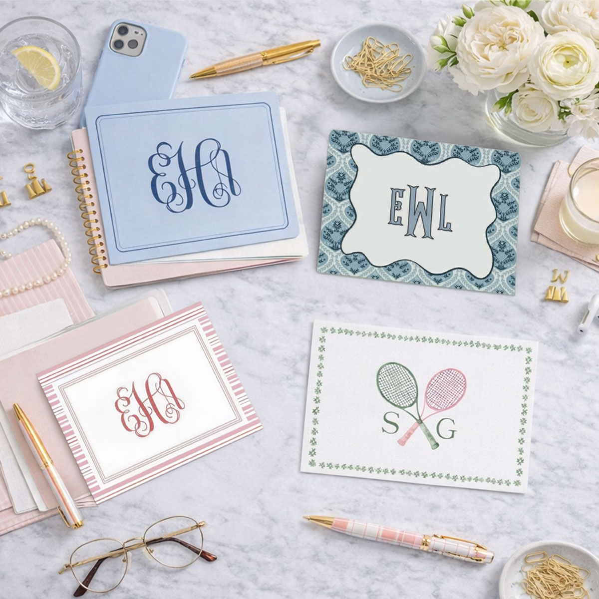 Personalized Note Cards