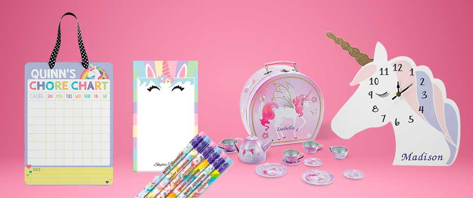 Shop kids Unicorns theme