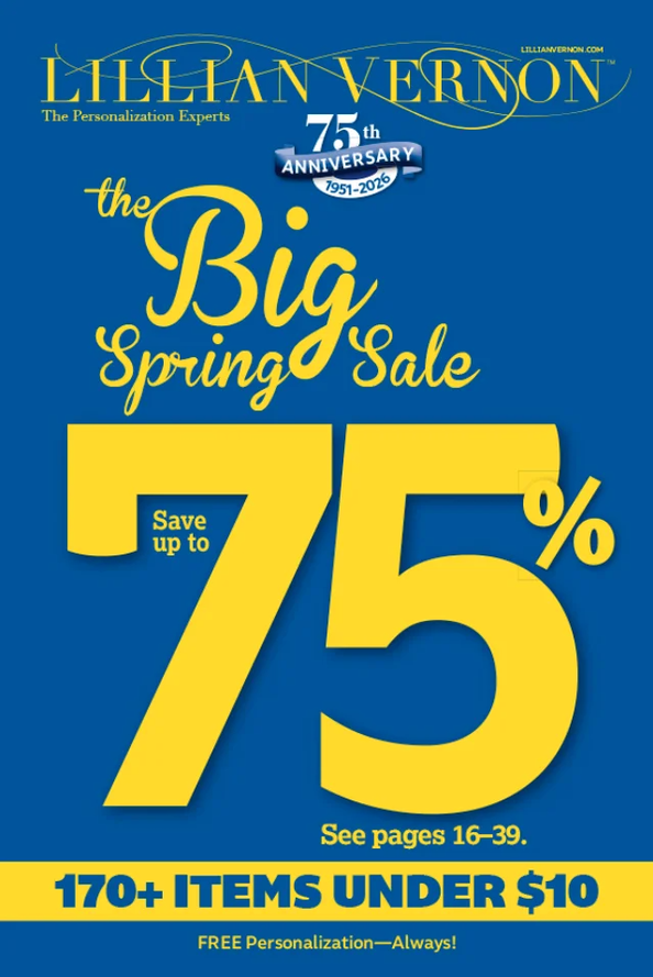 Shop Lillian Vernon Spring Sale 2026